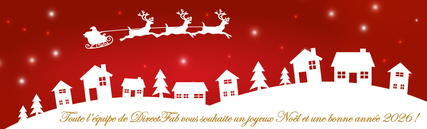 Toute l'équipe de DirectFab vous souhaite un joyeux Noël
